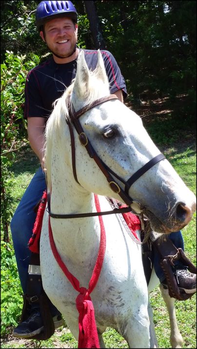 Trail rides at Peavine Creek Farm